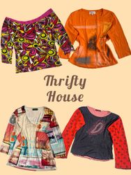 Y2K Edgy Indie Aesthetic Top Bundle(TH/759)