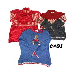 Vintage & Classic Sweater Bundle Pack (10 pcs), (L..