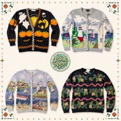 Vintage Heavy Knit Novelty Jumpers Mix: 10pcs (S5)