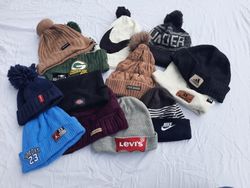 Casquettes en laine de marque (marques) Levis, Col..