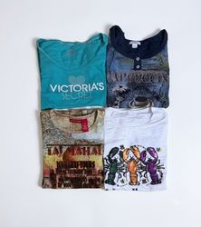 292 10x Women's Graphic T-Shirts Wholesale Bundle ..
