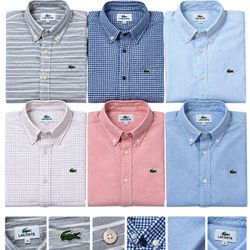 🛍️Premium ⚜️ Lacoste cotton shirt