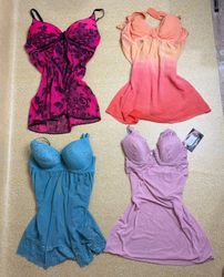 TH314 Y2K Vintage Style Baby Doll Dress ..
