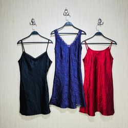 Plain Satin Cami Tops – Premium Nightwear Collecti..