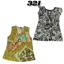 Y2k Style printed Blouse (brand) Almost Famous #32..