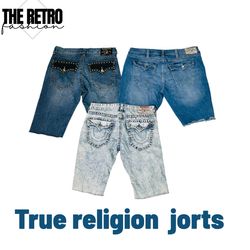 True Religion Shorts & Jorts.     #303