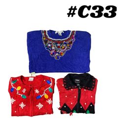 Vintage Christmas sweater( brand)Victoria harbour ..