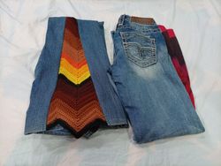 CR11677 Upcycled Mix-Branded Mix-Style Jeans