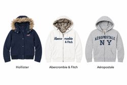 Hollister ambercombie&fith aeropstale hoodies + ja..