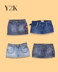 Y2K Denim Mini Skirt Bundle (Yv-728)