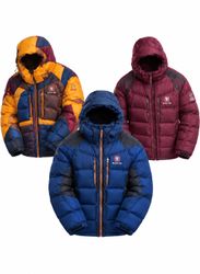 Colourful Heavyweight Hooded Puffer Jackets