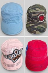 Branded Cadet / Military Style Caps including bran..