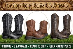Long cowboy boot