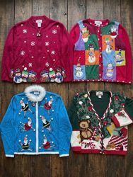 Tiara Branded Christmas Sweater