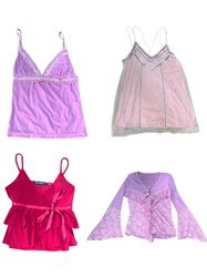 Y2K Gothic And Alternative Tops Mix