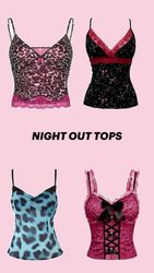 Y2K Night Out Tops #030826 #009