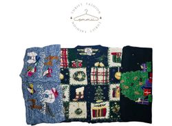 Vintage Christmas knitwear