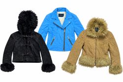 Y2K Leather Pull&Bear River Island Jackets