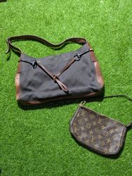 Des sacs de marque Gucci et LV