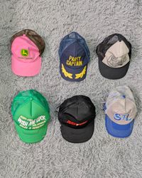 **Mesh Back Hat Mix – Trucker & Casual Styles**
