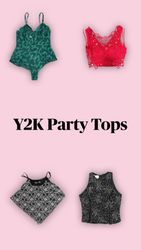 Y2K Party Tops #200725 #006