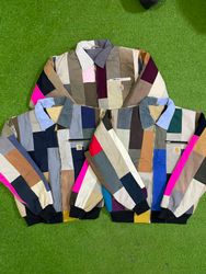 Upcycle Carhartt multi color Box jacket