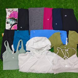 lululemon Alo Yoga Activewear T-Shirts Leggings To..