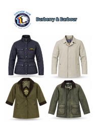 Burberry & Barbour jackets