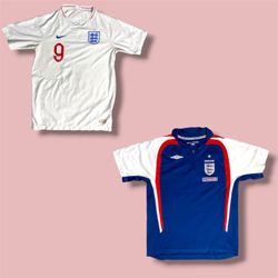 England and Germany football T-shirts