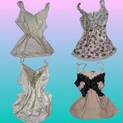 Y2K Angelcore Pastel Cami Tops (RS-61)