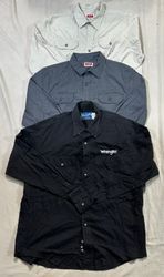 Wrangler button up shirts (1075)