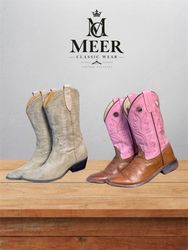 Classic y2k style  Cowboy Boots