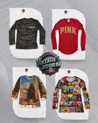 Y2K Branded LS Tees