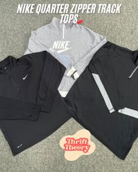 🔴 Nike Quarter Zipper Track Tops - (17/10)