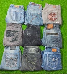 ECKO UNTLD AND OTHER MIX BRANDS JEANS (A 147)
