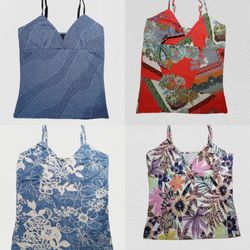Y2K cup cut cami tops (MS036)