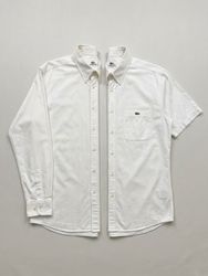 Lacoste White Only Button Up Shirts