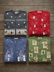 Branded Christmas Cardigans Croft & Barrow