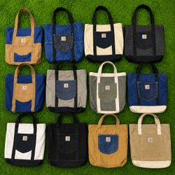 Premium Upcycled Carhatt Funky Bags