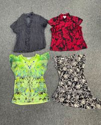 Y2K Floral Blouses - (10/08)