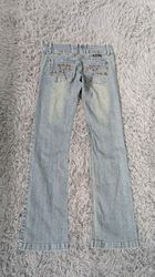 **Y2K Bohemian Flare Jeans