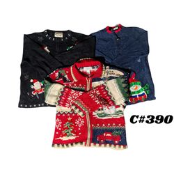 Vintage Christmas & Cottagecore Sweater Bundle | 1..