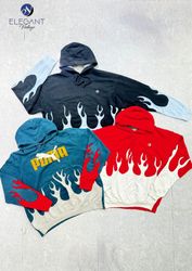 Upcycled Champion & Mix Branded Hoodie - EVR0594