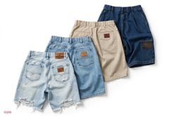 Mix branded Denim Shorts