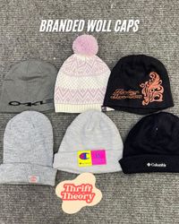 🔴 Branded Wool Caps - (14/10)