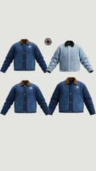 Upcyled carharrt denim jacket’s