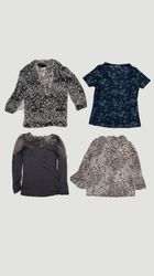 Y2k 20s Girls grunge and Lace Trim Blouses
