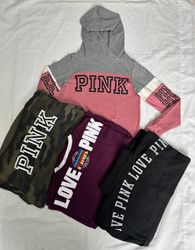 Pink Victoria secret Sweatshirt Hoodie B # 433