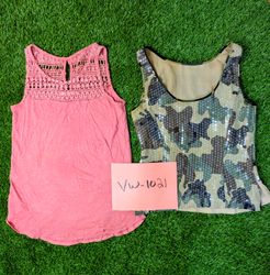 (VW-1021) Sleeveless Tops and Blouses