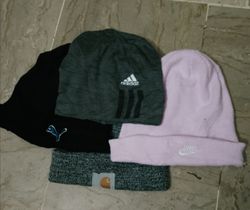 Adidas Nike Carhartt beanies